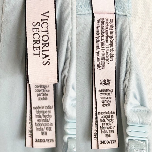 Victoria’s Body By Victoria Lined Perfect Coverage Bra Size 34DD - Picture 7 of 7